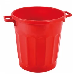 Conteneur alimentaire rond HACCP 50 L - rouge>Gilac Hot