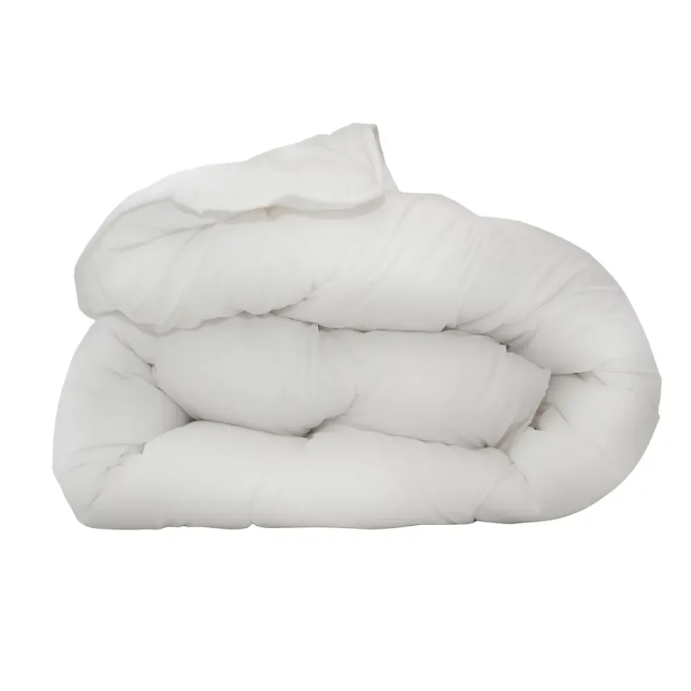 Abeil Couette anti-acariens chaude 200 x 200 cm polyester blanc* Couette