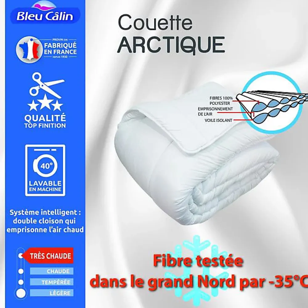 Bleu Calin Couette Arctique 240 x 260 cm pour lit "King size"* Couette