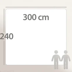 Linnea Couette automne 300x240 cm HARMONIE garnissage fibre polyester 300g/m2* Couette