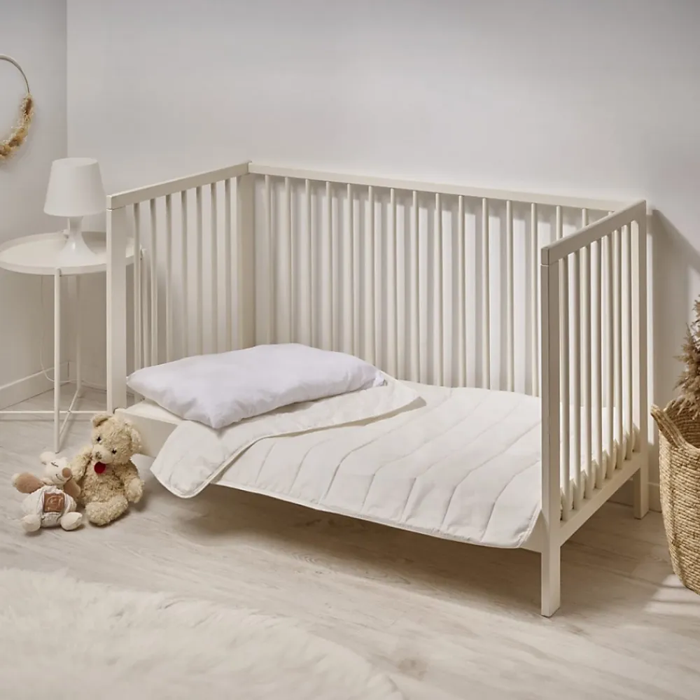 Bleu Calin Couette bébé 75x120cm COTON BIO* Couette