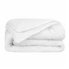 Couette blanche chaude à bouillir 220x240 cm 340 grs>Mortreux Discount