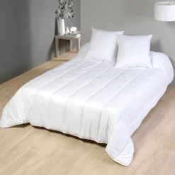 Mortreux Couette blanche chaude anti-moustiques anti-punaises de lit 220x240 cm* Couette