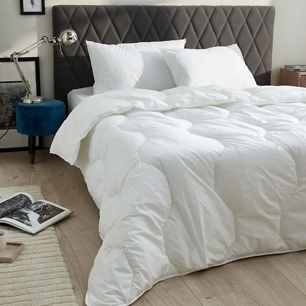 Blanreve Couette Blanrêve très chaude 260 x 240 cm Gamme "Confort" traité Anti Acarien Soft & care* Couette