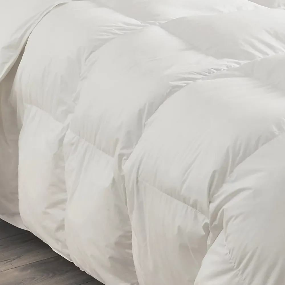 Toison d'Or Couette chaude en plumettes et duvet (240x260 cm - Blanc)* Couette