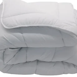Mortreux Couette chaude Microfibre Blanche - 1 ou 2 personnes 200 x 200 - 17131* Couette