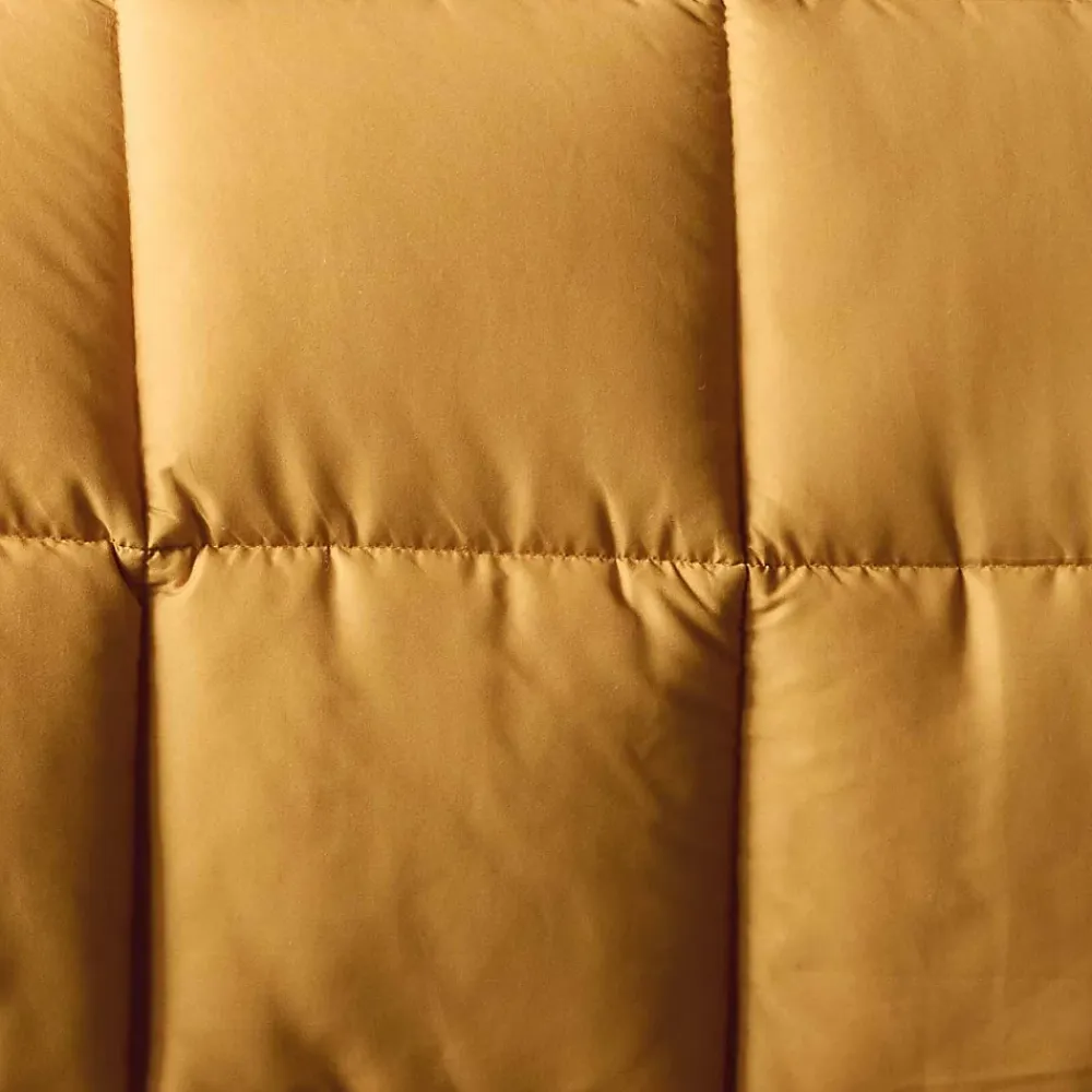 Toison d'Or Couette chaude microfibre bicolore 400 gr/m2 (160x220 cm - Jaune)* Couette