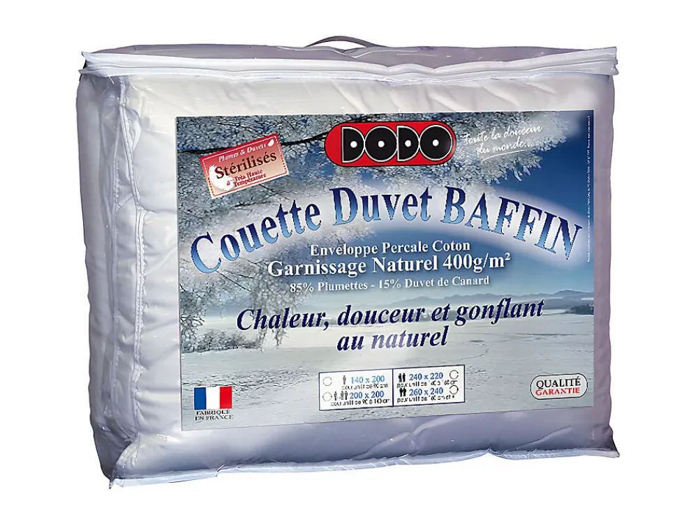 Couette Naturelle Duvet - 220x240 cm - BAFFIN>Dodo Best