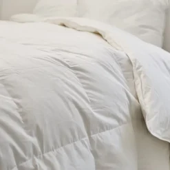 Bleu Calin Couette Duvet Été Légère 140x200cm 90% DUVET DE CANARD* Couette