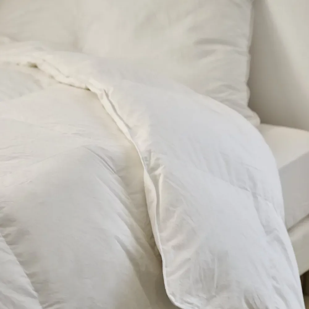 Bleu Calin Couette Duvet Été Légère 140x200cm 90% DUVET DE CANARD* Couette