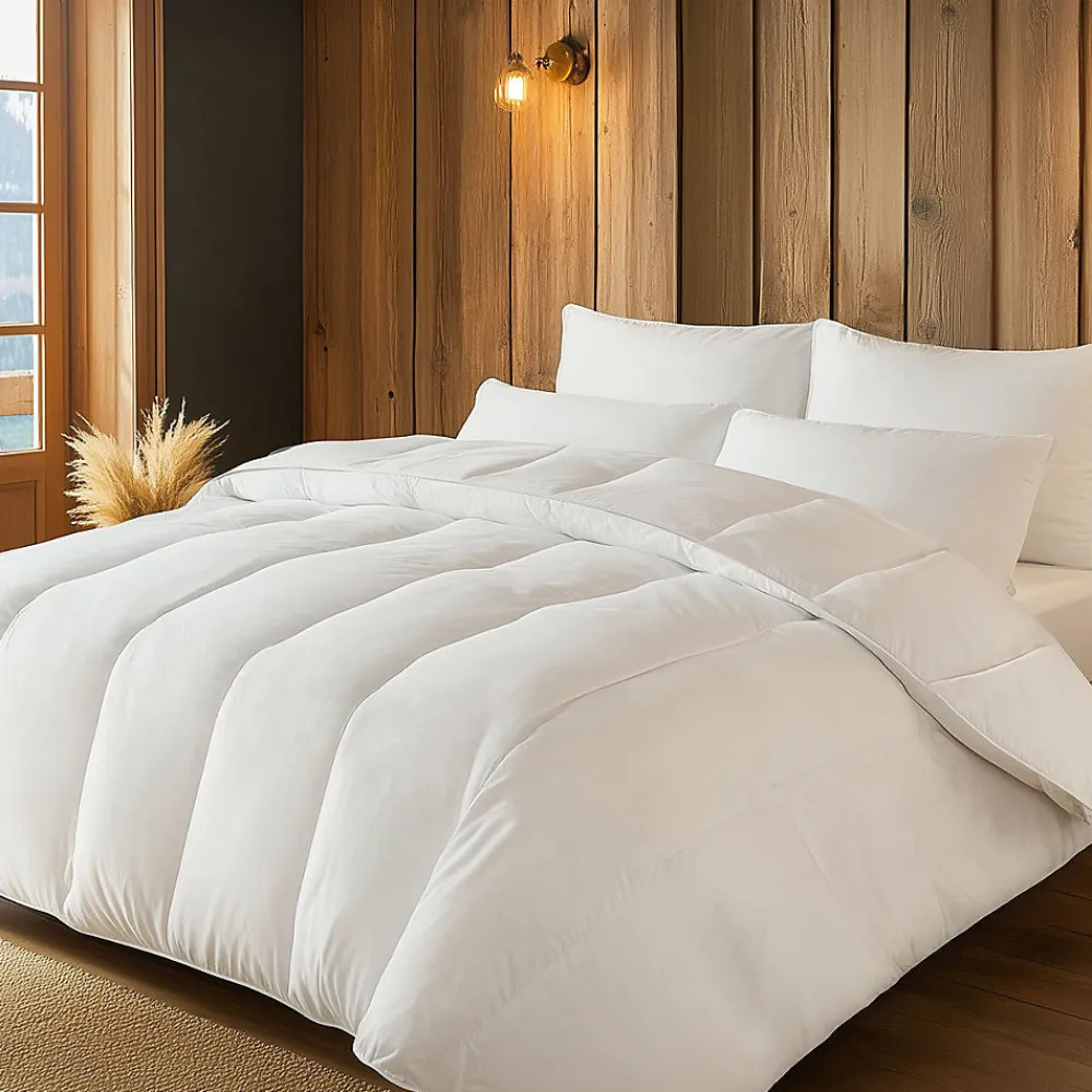 Couette en microfibre - Chaude - 400 g/m² 140x200 cm COURCHEVEL>Sensei Maison Best