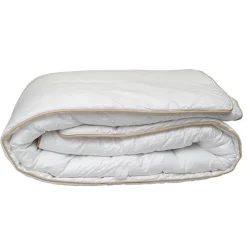 Couette "Fjord Grand Hotel" Légère Jumelable Satin de coton rayé - 220 x 240 cm pour lit 2 places>Lestra New