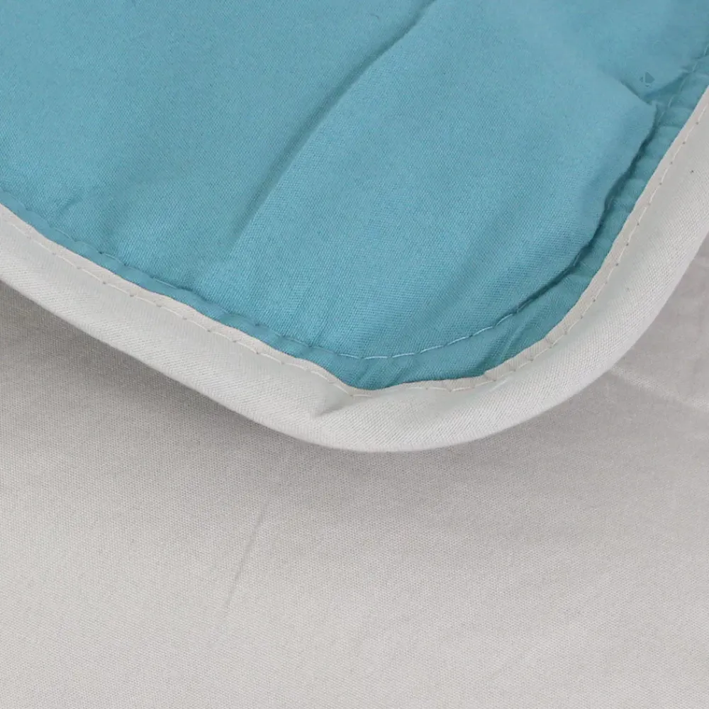 Linnea Couette hiver 260x240 cm COCOON BICOLORE Lac/Galet garnissage fibre polyester 400g/m2* Couette