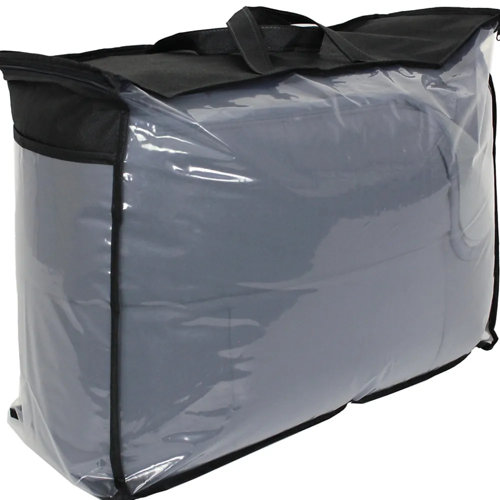 Couette hiver 140x200 cm COCOON BICOLORE Acier/Argent garnissage fibre polyester 400g/m2>Linnea New