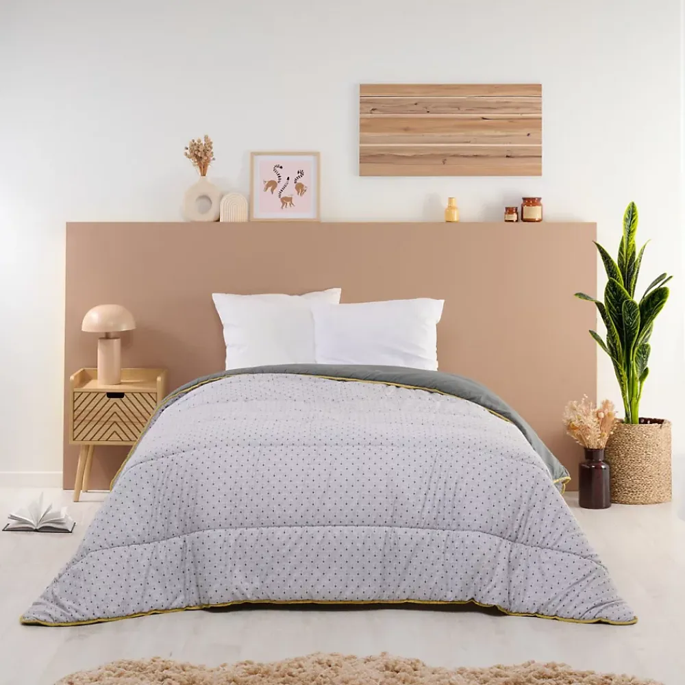 Bleu Calin Couette Imprimée Chaude 220x240cm GRAPHIQUE* Couette