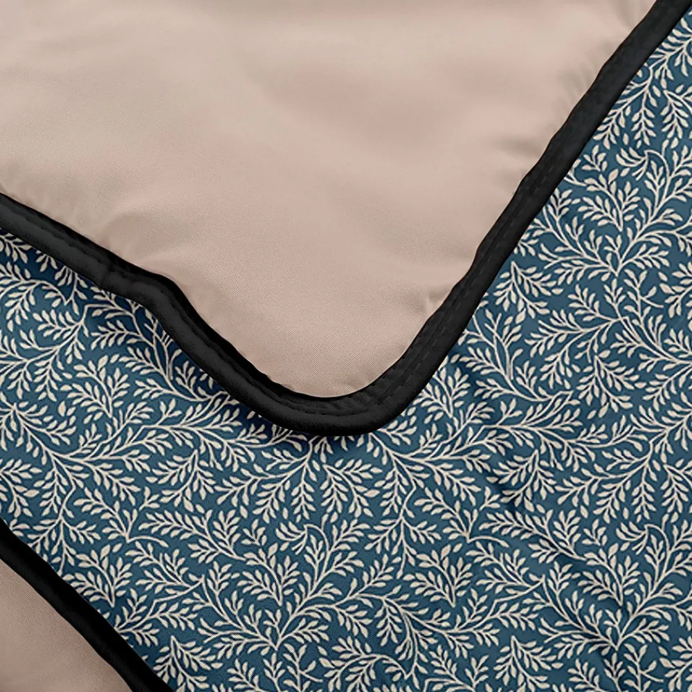 Bleu Calin Couette Imprimée Chaude 140x200cm OMARA* Couette