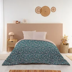 Bleu Calin Couette Imprimée Chaude 140x200cm OMARA* Couette