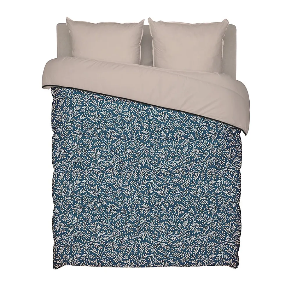 Bleu Calin Couette Imprimée Chaude 140x200cm OMARA* Couette
