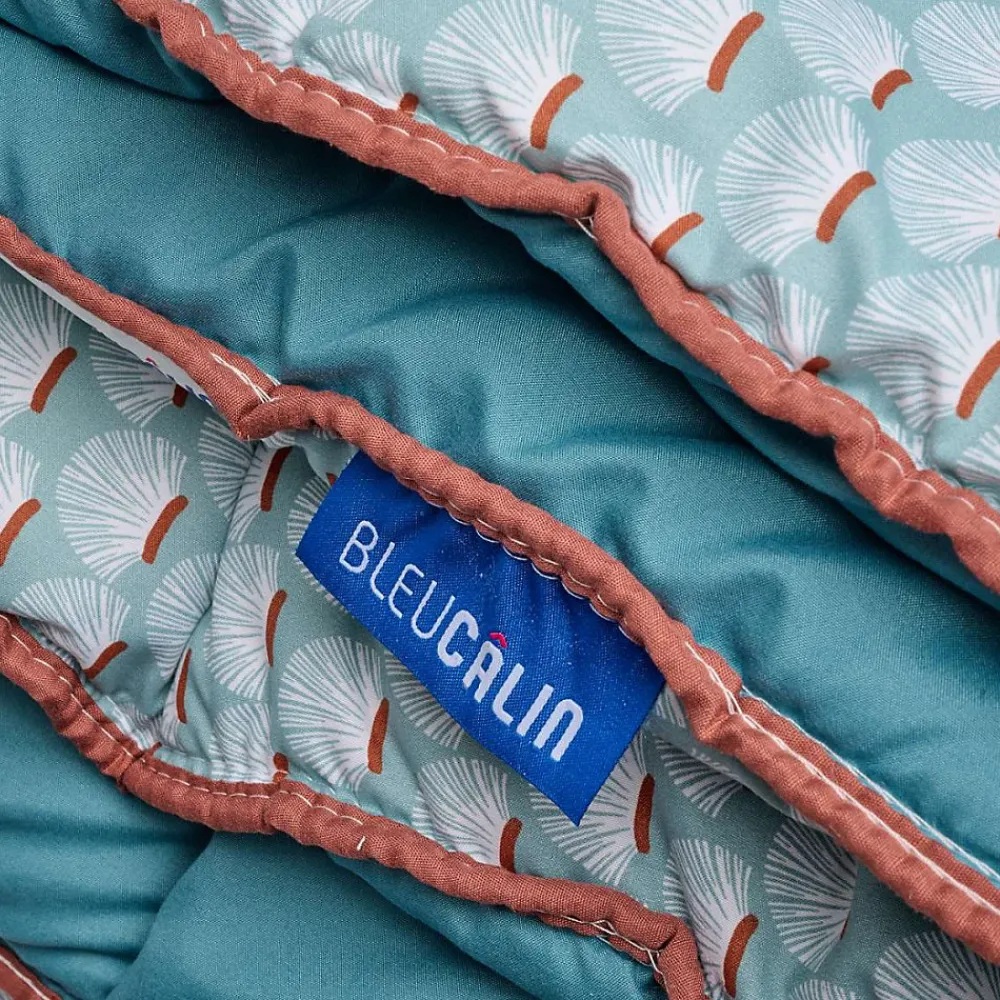 Couette Imprimée Chaude 220x240cm DOUCEUR>Bleu Calin New