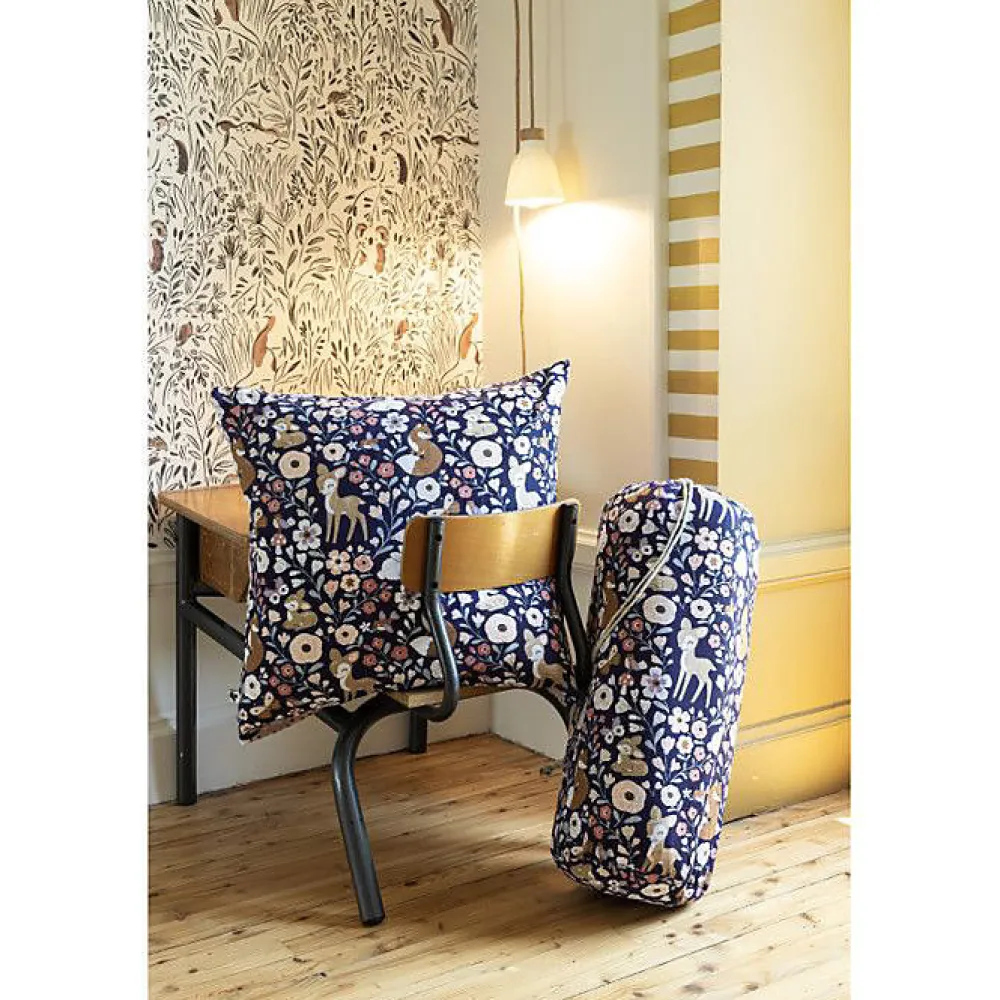 Couette imprimée toutes dimensions "Forêt enchantée" Réversible 100% Coton / 57 Fils/cm² - - 140 x 200 cm pour l>L'Effet Papillon Sale