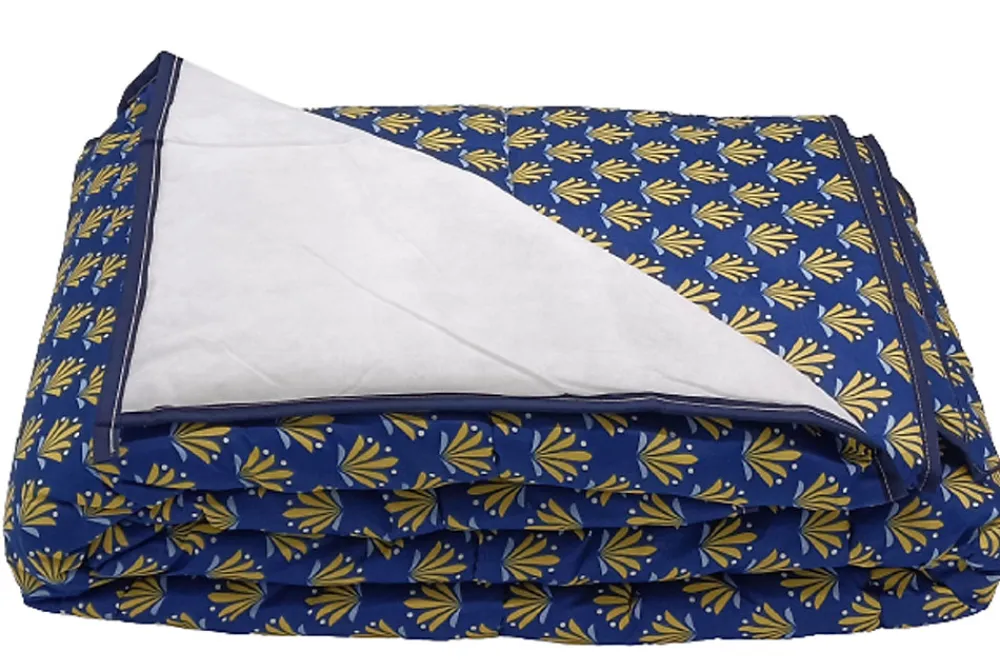 Couette légère d-tox / non tissé blanc - 1 personne 140 x 200 - 14018-6>Mortreux New