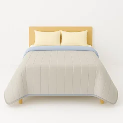 Mortreux Couette légère Gris clair / Bleu ciel - 2 personnes 220 x 240 - 13242-4* Couette