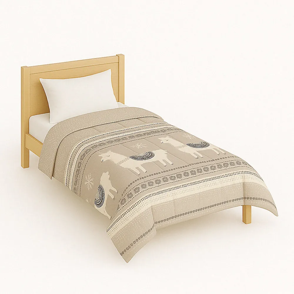 Couette Légère Imprimée Bolivia - 1 Personne 140 x 200 - 20874>Mortreux New