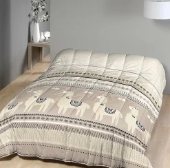Couette Légère Imprimée Bolivia - 1 Personne 140 x 200 - 20874>Mortreux New