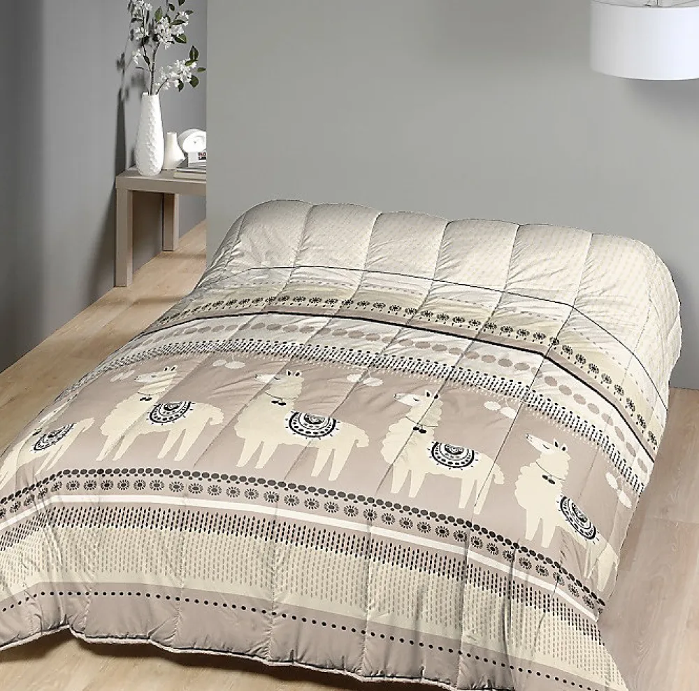 Couette Légère Imprimée Bolivia - 1 Personne 140 x 200 - 20874>Mortreux New