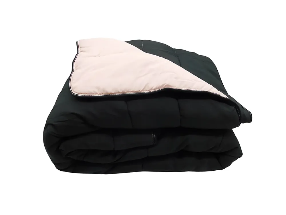 Mortreux Couette légère Noir / Rose pale - 2 personnes 220 x 240 - 13242-2* Couette