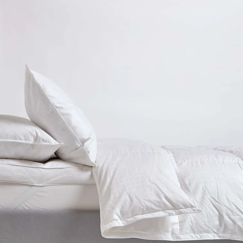 Homescapes Couette légère été 200x200 cm - Couette 1 à 2 personnes - Duvet d'oie -* Couette