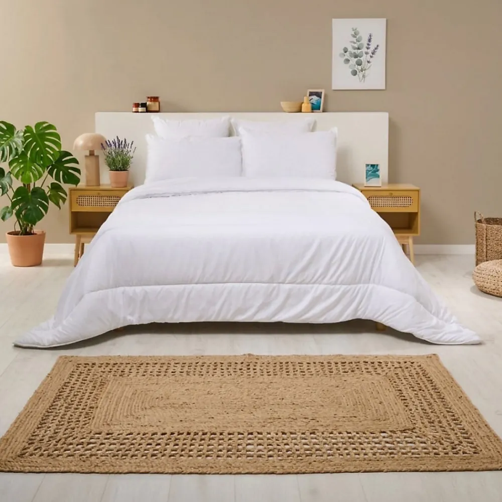 Couette Légère 200x200cm ANTI-ACARIENS PRINTEMPS ÉTÉ>Bleu Calin Clearance