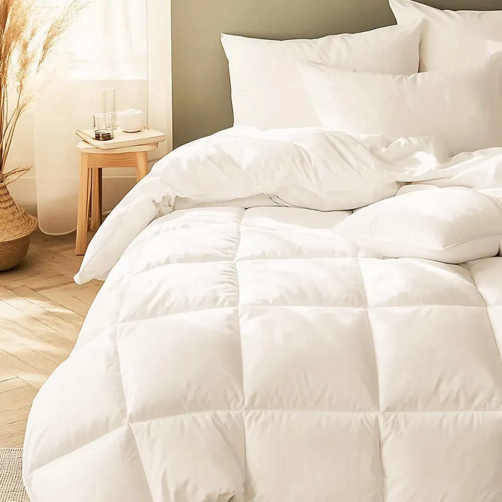 Sensei Maison Couette naturelle - Tempérée - 30% duvet 300 g/m² 260x240 cm NEVADA* Couette