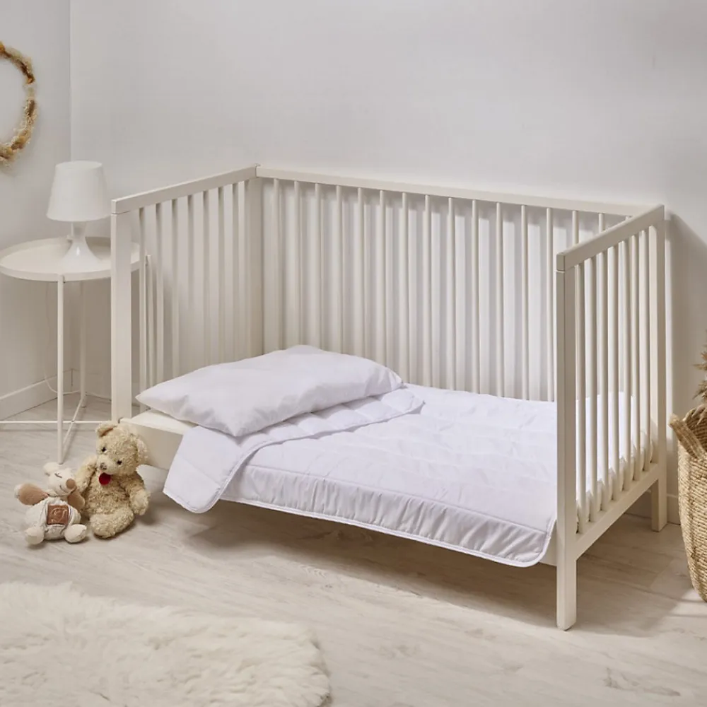 Couette pour bébé 75x120cm LAVABLE À 95 C>Bleu Calin Discount