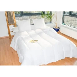 Couette protection totale anti acariens 400 gr/m² 140 x 200 cm pour lit 1 place 90 x 190 cm><noscript><img width=