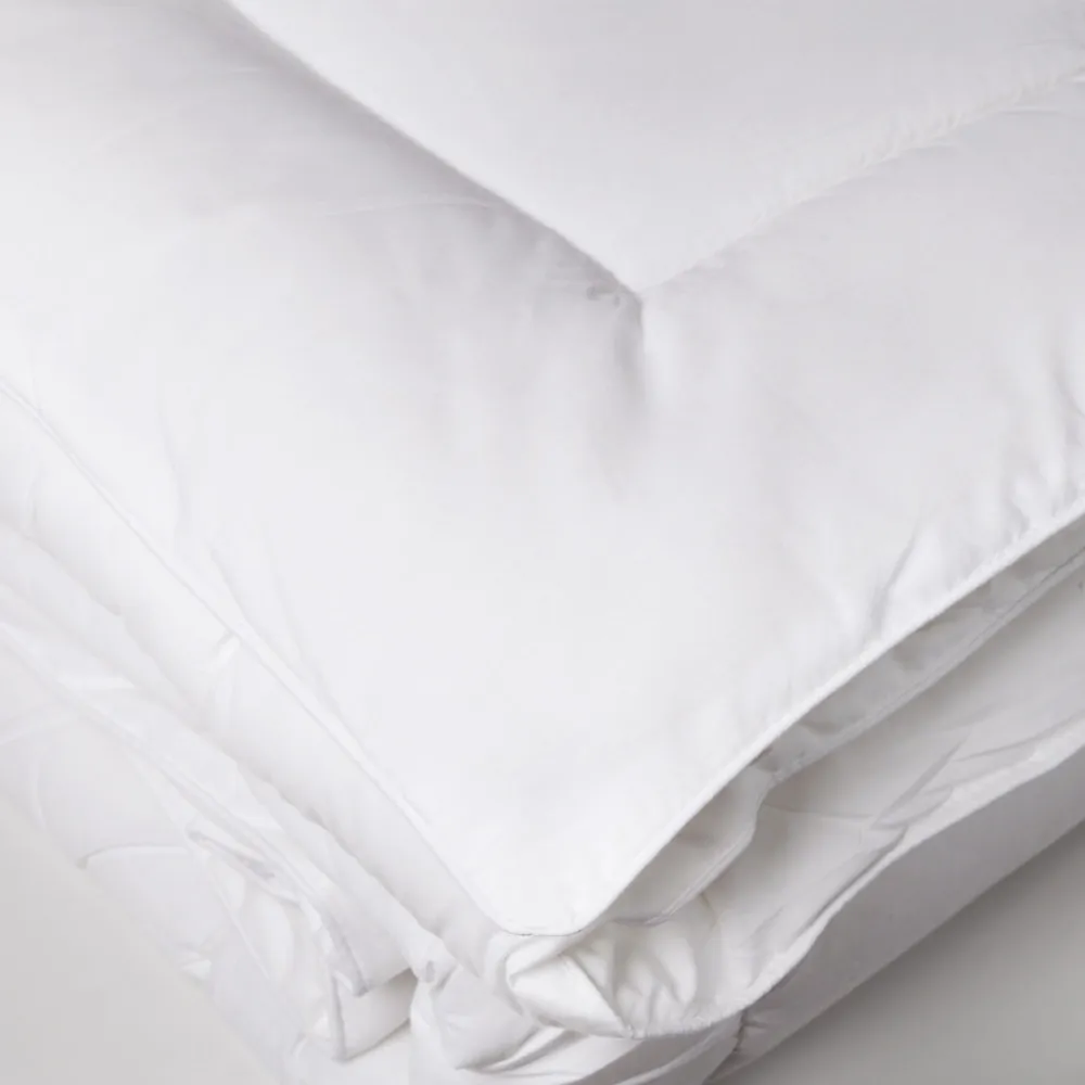 Couette été 200x200 cm CASTOR garnissage fibre polyester 200g/m2>Linnea Discount