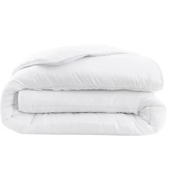 Abeil Couette tempérée 220 x 240 cm polyester microfibre blanc 300g/m²* Couette