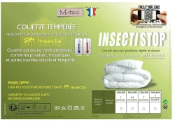 Mortreux Couette Tempérée Anti Insectes - 1 Personne 140 x 200 - 14921* Couette