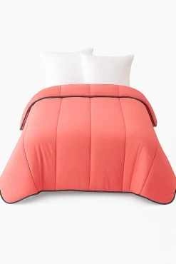 Couette Tempérée Corail - 1 Personne 140x200 - Mi Saison ->Mortreux Hot