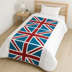 Couette tempérée Drapeau Londres - 1 Ou 2 Personnes 200x200 - 10467>Mortreux Discount