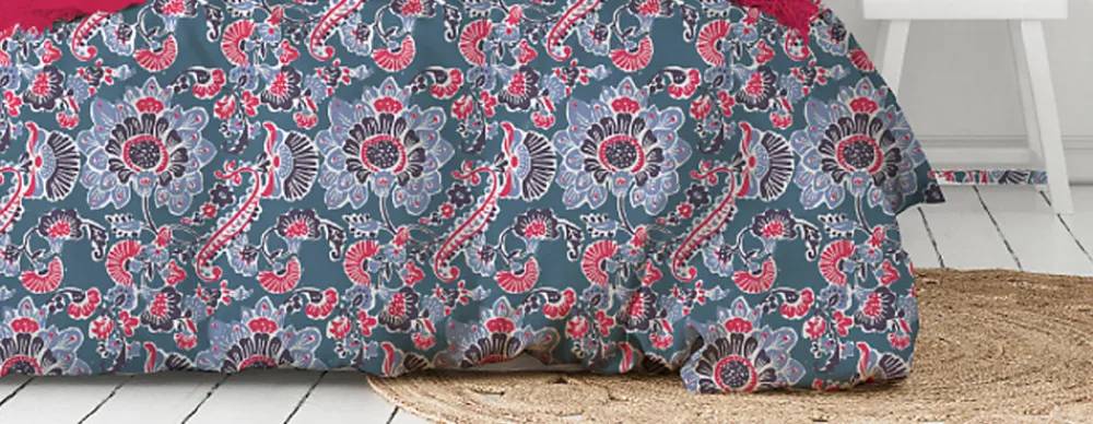 Couette Tempérée Folk/gouttes - 1 Personne 140 x 200 - 12965-12>Mortreux Best
