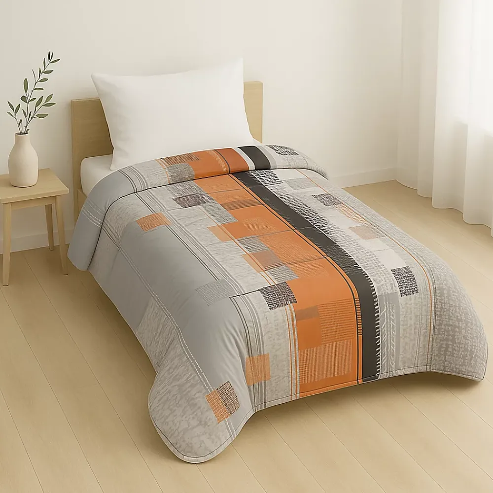 Mortreux Couette Tempérée Géométrie - 1 Personne 140x200 - 10413* Couette