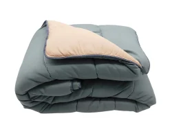 Couette tempérée Gris / Taupe - 1 personne 140 x 200 - 14925>Mortreux Hot