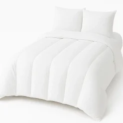 Mortreux Couette tempérée Microfibre Anti acariens - 1 personne 140 x 200 - 20717* Couette