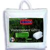 Couette tempérée Vancouver Ultra - 220 x 240 cm - 300gr/m² - Blanc ->Dodo Discount
