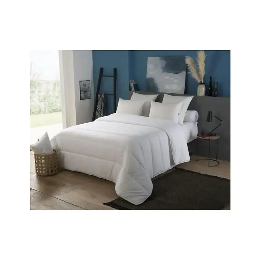 Couette tempérée Vancouver Ultra - 220 x 240 cm - 300gr/m² - Blanc ->Dodo Discount