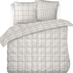 Couette toutes dimensions "Carrie Pampa" Réversible 100% Coton / 57 Fils/cm² - - 240 x 260 cm pour lit King size>L'Effet Papillon Discount