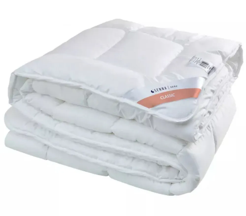 Couette toutes saisons 155x200 CLASSIC, Blanc>Senna Home Best