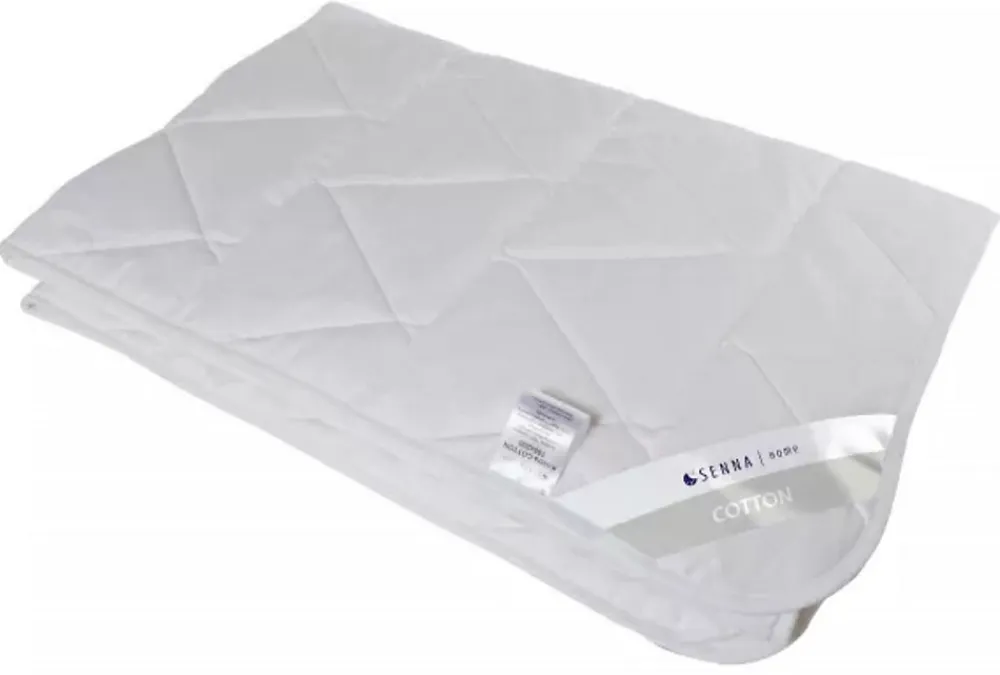 Couette toutes saisons 135x200 COTON, Blanc>Senna Home Discount