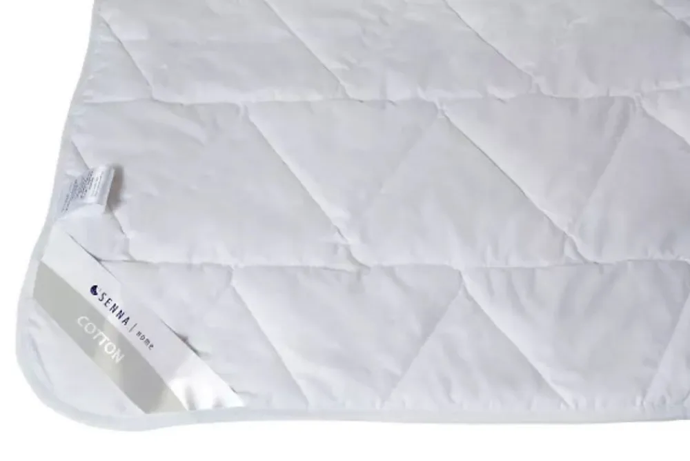 Couette toutes saisons 135x200 COTON, Blanc>Senna Home Discount